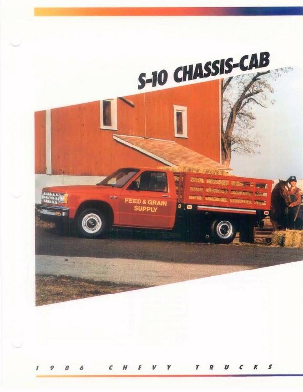 1986 Chevrolet Truck Facts Brochure Page 12